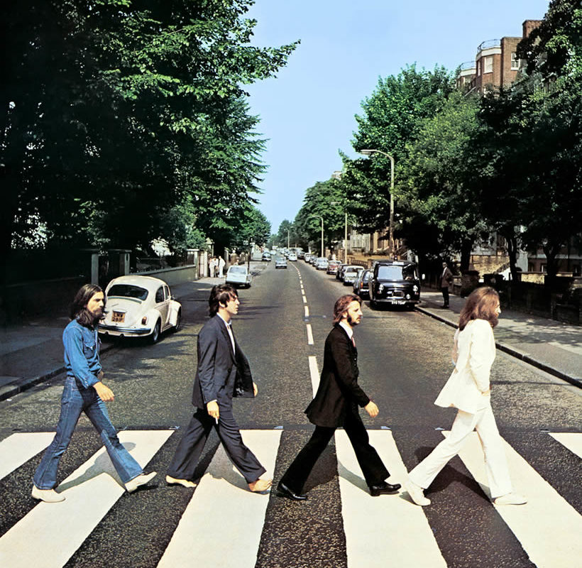 Cover von "Abbey Road" von den Beatles